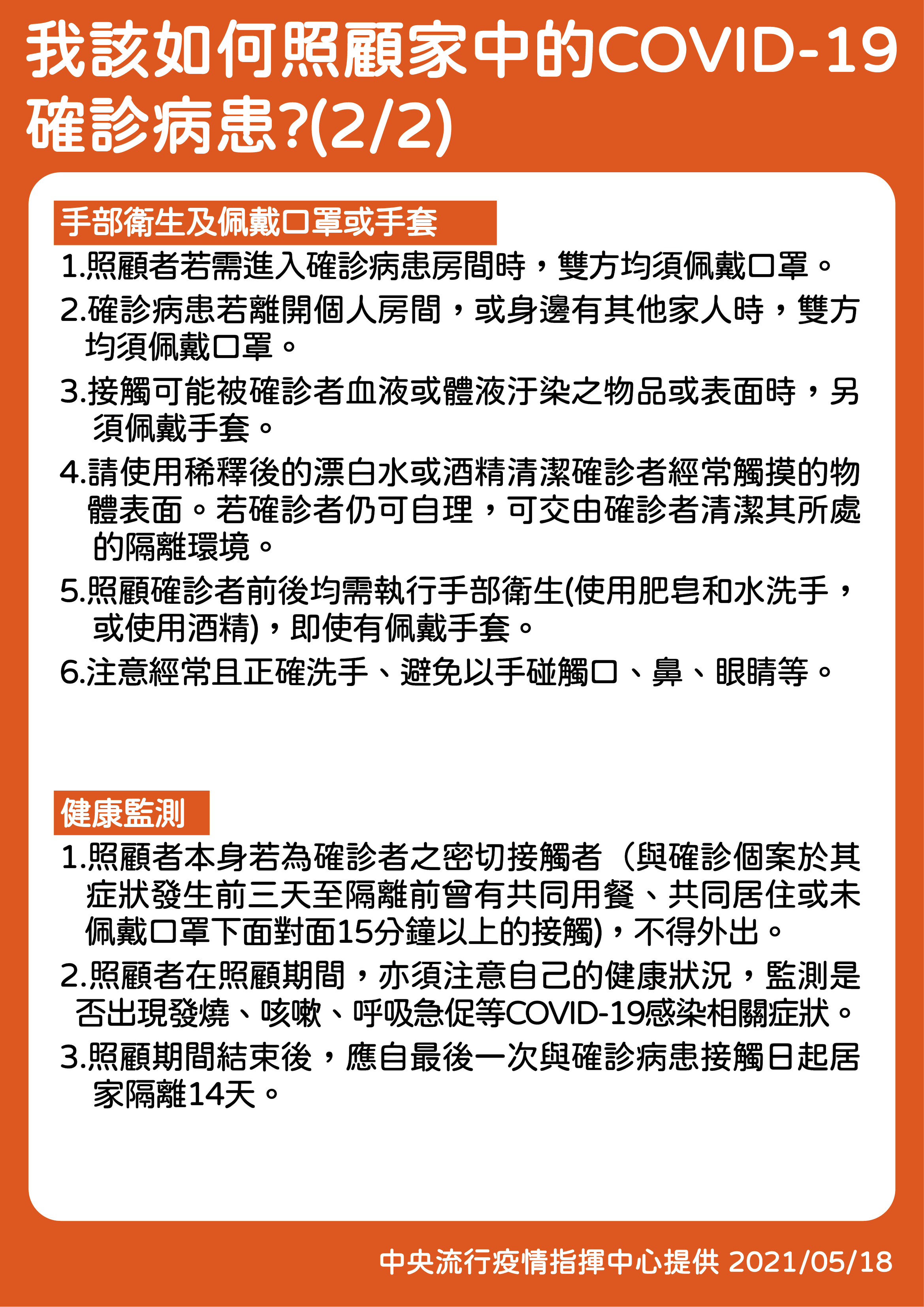 COVID確診、有接觸怎麼辦？了解新冠症狀，照顧自己與家人 